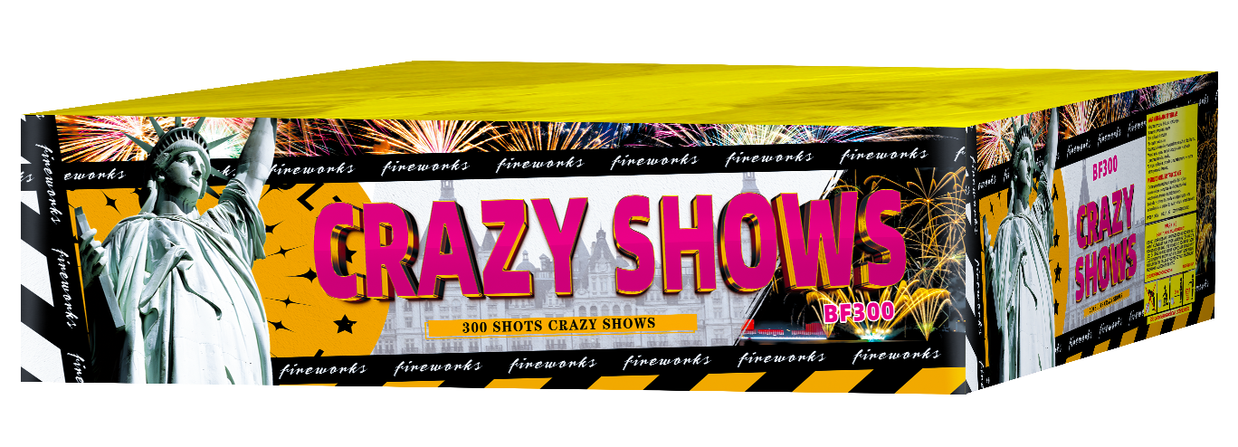 300 Shots mix tube Crazy Show