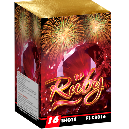 1“ 16 Shots Cake Ruby