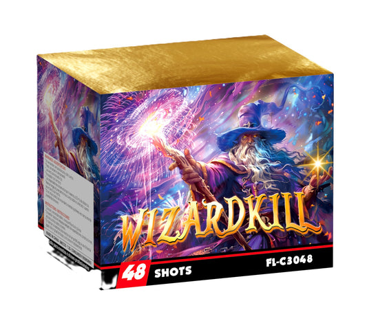 1.2Inch 48 shots cake Wizarkill