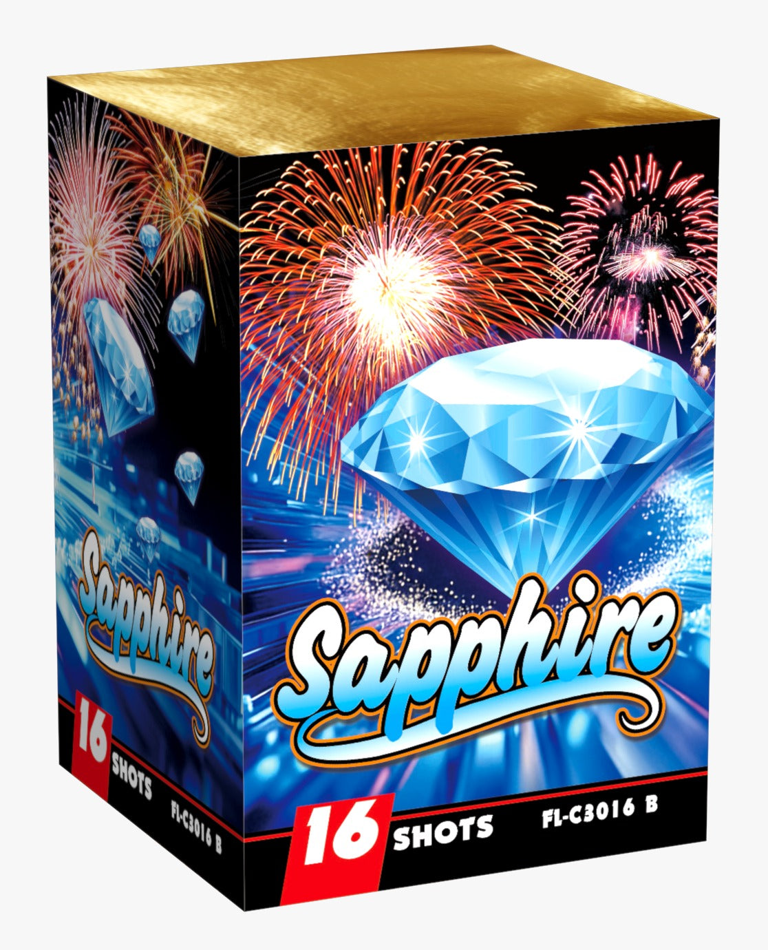 16 Shots Cake Sapphire