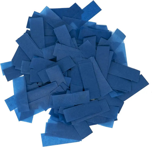 Papel Confeti Azul Oscuro